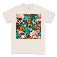 Natural american yorkshire pig seamless pattern Classic Tee - FaDigitalArtStudio
