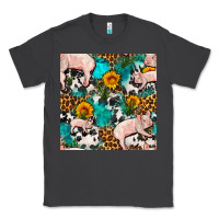 Smoke american yorkshire pig seamless pattern Classic Tee - FaDigitalArtStudio