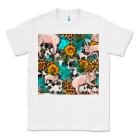 White american yorkshire pig seamless pattern Classic Tee - FaDigitalArtStudio
