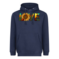Navy desert sunflower love Heavyweight Hoodie - RanaPortraitStore