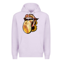 Lilac Softball Tongue Premium Hoodie - Jasminsmagicworld
