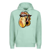 Seafoam Softball Tongue Premium Hoodie - Jasminsmagicworld