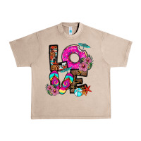 French Oak Love Summer Urban Heavy Tee - CowhideDigitalArt