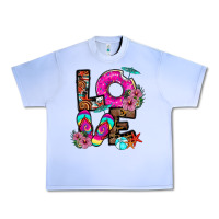 Grape Ice Love Summer Urban Heavy Tee - CowhideDigitalArt