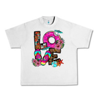 Lunar Rock Love Summer Urban Heavy Tee - CowhideDigitalArt