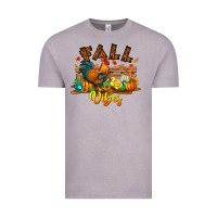 Vintage Zinc Fall Vibes Vintage Tee - CowhideDigitalArt