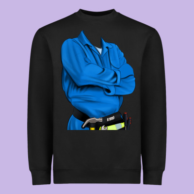 English Cocker Spaniel Mechanic 2 Heavyweight Sweatshirt Designed By Ranaportraitstore