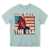 Arona God Bless the USA Heavy Core Tee - FaDigitalArtStudio