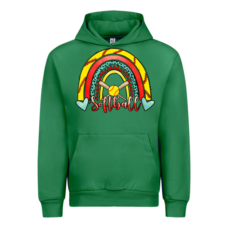 Softball Rainbow Urban Hoodie by RanaPortraitStore | Teevron