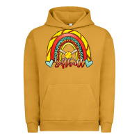 Pigment Peanut Butter Softball Rainbow Urban Hoodie - RanaPortraitStore