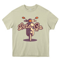 Mossy vespa Heavy Core Tee - artisFamous