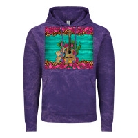 Cloud Purple mexican guitar roses cactus sombrero Vintage Hoodie - Artiststas