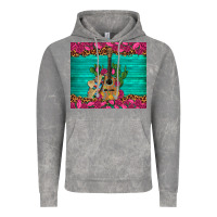 Cloud Rock mexican guitar roses cactus sombrero Vintage Hoodie - Artiststas