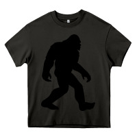 Asphalt bigfoot in black design Heavy Core Tee - artisFamous