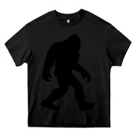Black bigfoot in black design Heavy Core Tee - artisFamous