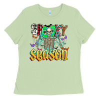 Matcha Spooky Season Ladies Tee - CowhideDigitalArt