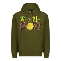 Army Green sweet mom lemon Premium Hoodie - BarkalooDesign