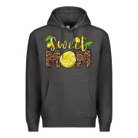 Charcoal Heather sweet mom lemon Premium Hoodie - BarkalooDesign