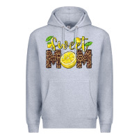 Heather Grey sweet mom lemon Premium Hoodie - BarkalooDesign