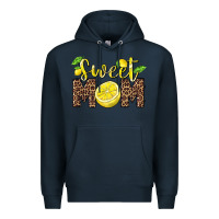 Navy sweet mom lemon Premium Hoodie - BarkalooDesign
