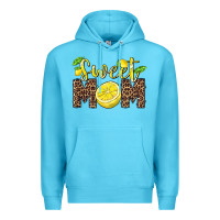 Ocean Blue sweet mom lemon Premium Hoodie - BarkalooDesign