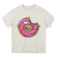 Cream DONUT Heavy Core Tee - artisFamous