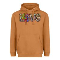 Meerkat tie dye sunflower love Heavyweight Hoodie - RanaPortraitStore
