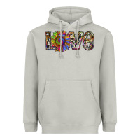 Moon Dust tie dye sunflower love Heavyweight Hoodie - RanaPortraitStore