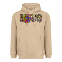 Mushroom tie dye sunflower love Heavyweight Hoodie - RanaPortraitStore