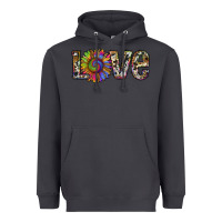 Smoke tie dye sunflower love Heavyweight Hoodie - RanaPortraitStore