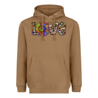 Toasted Coconut tie dye sunflower love Heavyweight Hoodie - RanaPortraitStore