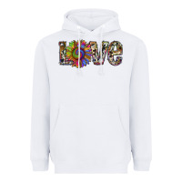 White tie dye sunflower love Heavyweight Hoodie - RanaPortraitStore