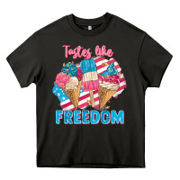 Asphalt Tastes like freedom 4th of July Heavy Core Tee - FaDigitalArtStudio