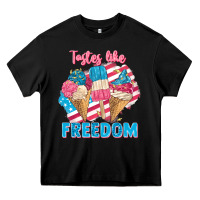 Black Tastes like freedom 4th of July Heavy Core Tee - FaDigitalArtStudio