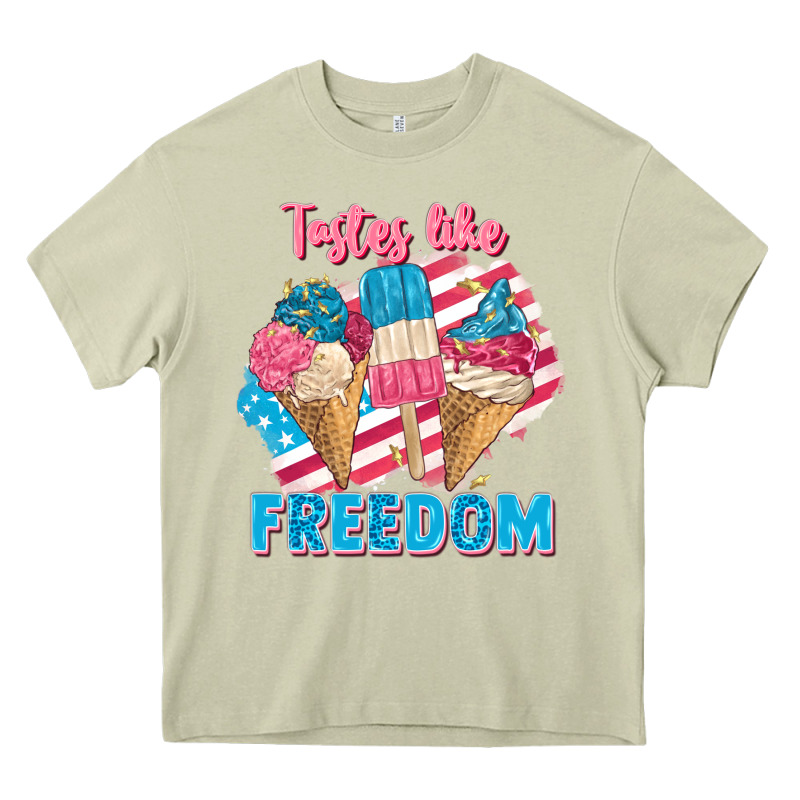 Tastes Like Freedom 4th Of July Heavy Core Tee by FaDigitalArtStudio | Teevron