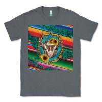 Charcoal Heather western baby goat Classic Tee - BarkalooDesign