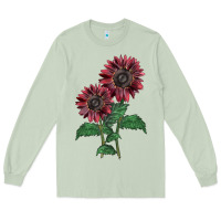 Matcha 2 Chocolate sunflower Long Sleeve Tee - LillyAllenDesigns
