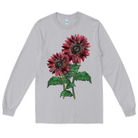 Moon Dust 2 Chocolate sunflower Long Sleeve Tee - LillyAllenDesigns