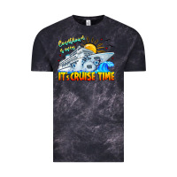 Cloud Black Countdown Is Over It's Cruise Time Vintage Tee - CowhideDigitalArt