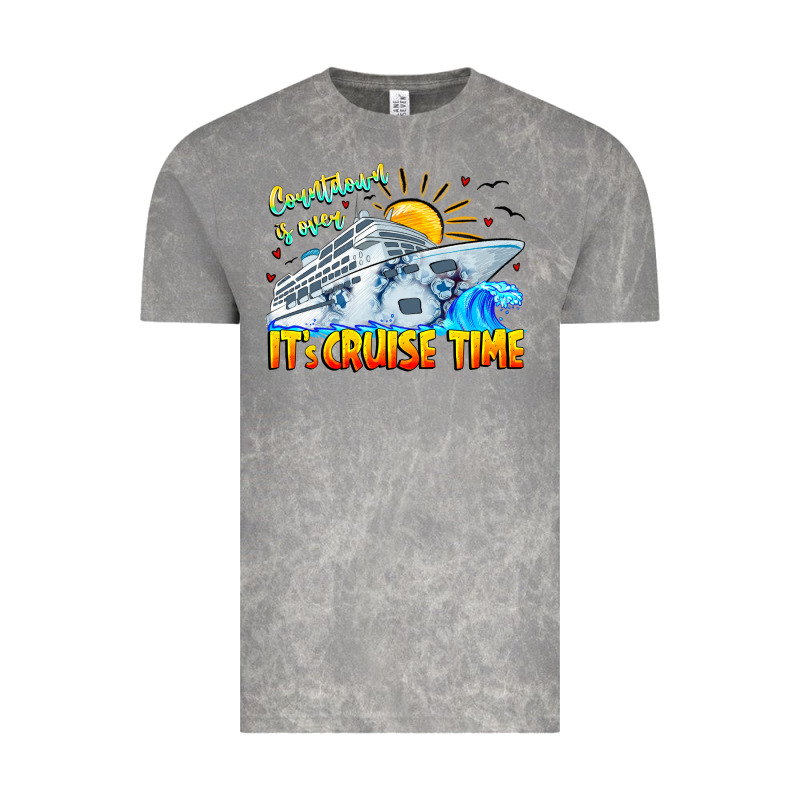 Countdown Is Over It's Cruise Time Vintage Tee by CowhideDigitalArt | Teevron