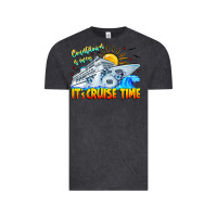 Vintage Black Countdown Is Over It's Cruise Time Vintage Tee - CowhideDigitalArt