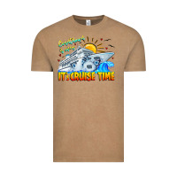 Vintage Coffee Countdown Is Over It's Cruise Time Vintage Tee - CowhideDigitalArt
