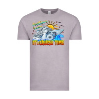 Vintage Zinc Countdown Is Over It's Cruise Time Vintage Tee - CowhideDigitalArt