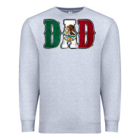 Heather Grey Mexican Flag Dad Premium Sweatshirt - Jasminsmagicworld