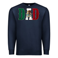 Navy Mexican Flag Dad Premium Sweatshirt - Jasminsmagicworld