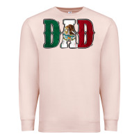 Pale Pink Mexican Flag Dad Premium Sweatshirt - Jasminsmagicworld