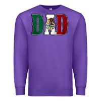 Purple Mexican Flag Dad Premium Sweatshirt - Jasminsmagicworld