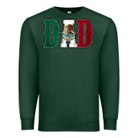 Sports Green Mexican Flag Dad Premium Sweatshirt - Jasminsmagicworld