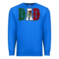 True Royal Mexican Flag Dad Premium Sweatshirt - Jasminsmagicworld