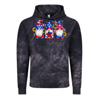 Cloud Black american flag gnomes sunflowers star Vintage Hoodie - Artiststas